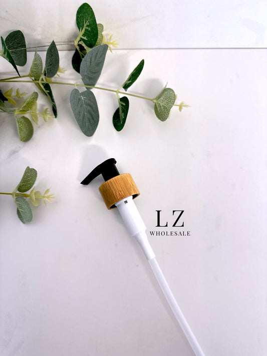 Black Bamboo Pump