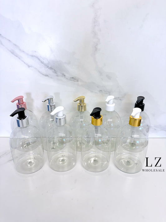 Clear Bell 500ml Bottle With Pump